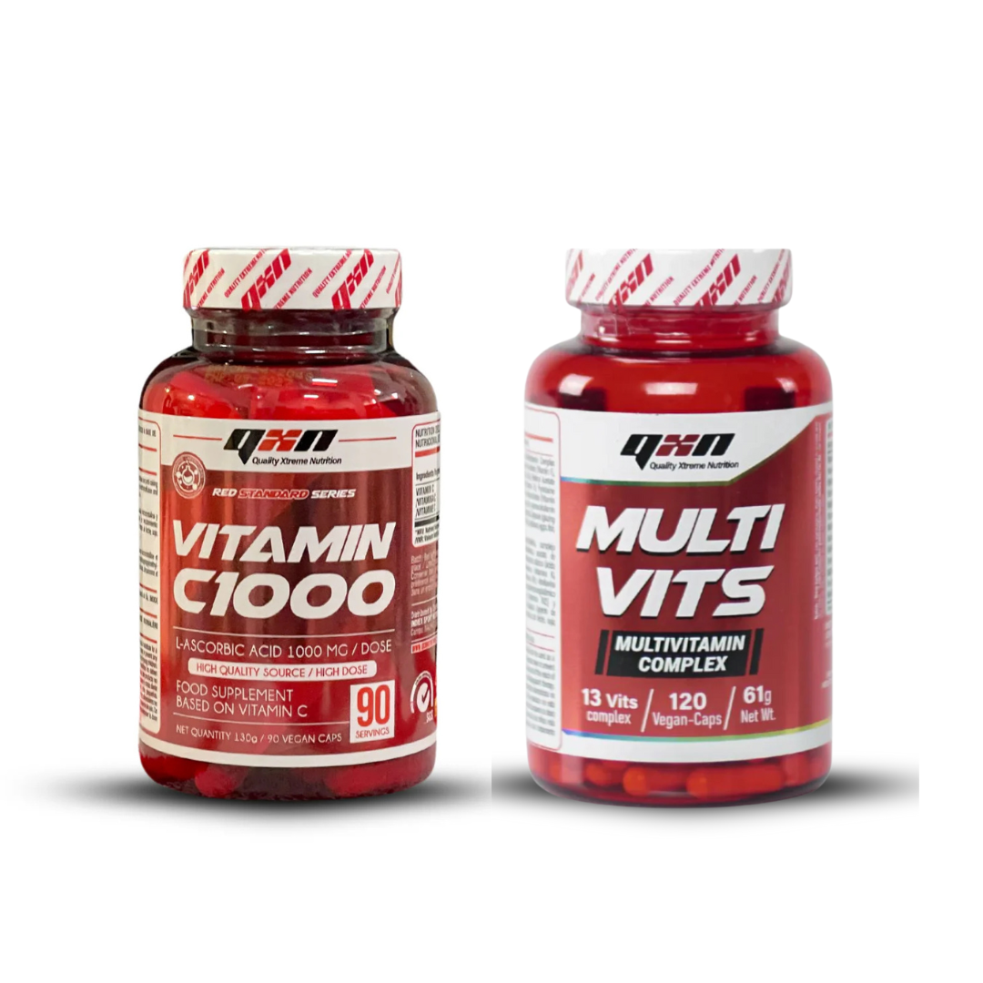 Pack Vitamina C 90caps + Multi Vits 120caps