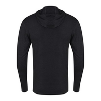 GOLDS GYM LONG SLEEVE HOOD T-SHIRT