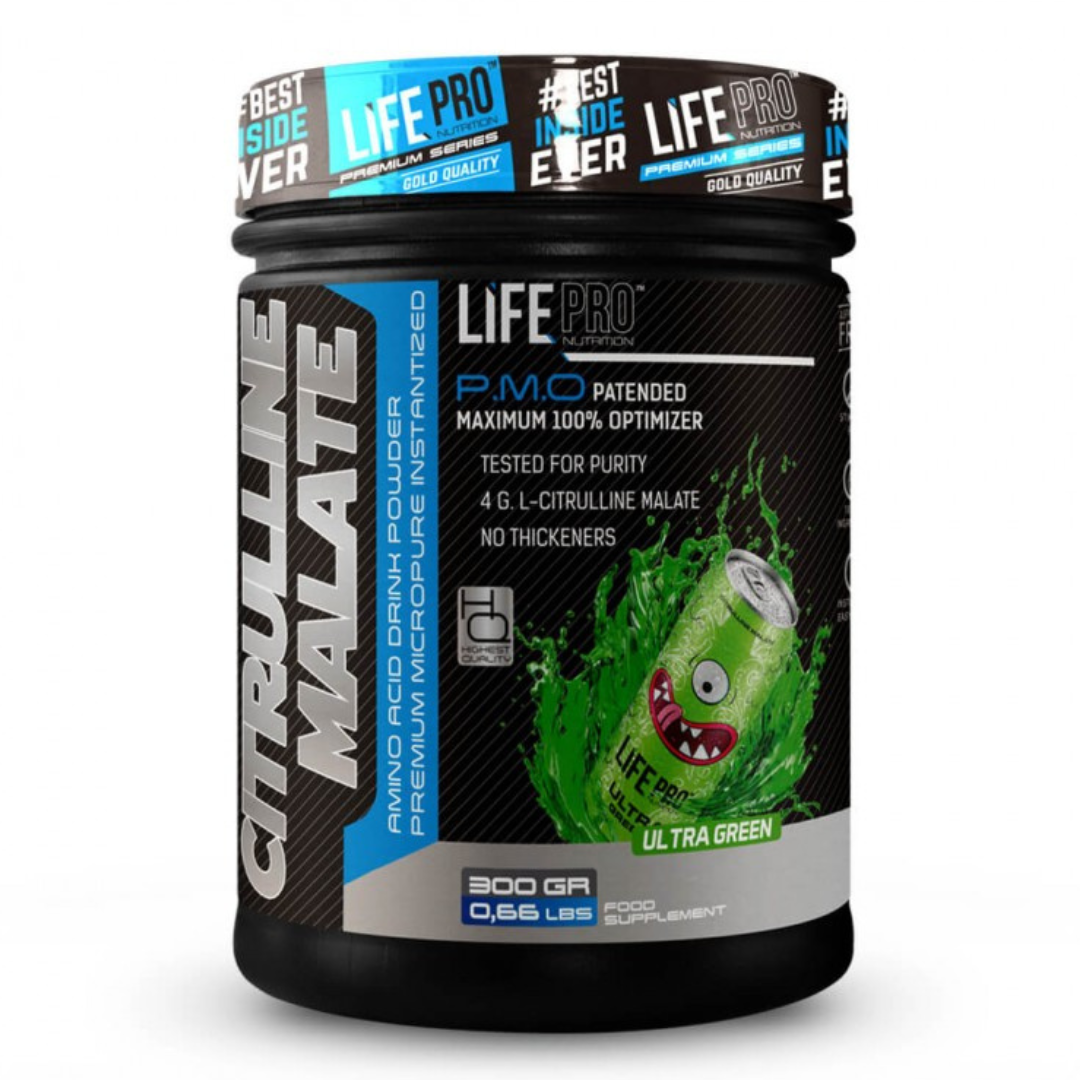 LIFE PRO CITRULINA MALATO 300GR ULTRA GREEN