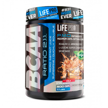 LIFE PRO BCAA 2:1:1 500 GRS