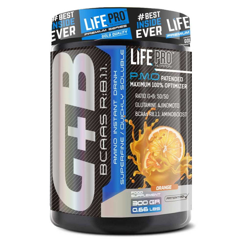 Life Pro Bcaa + Glutamina Ajinomoto 300 G.