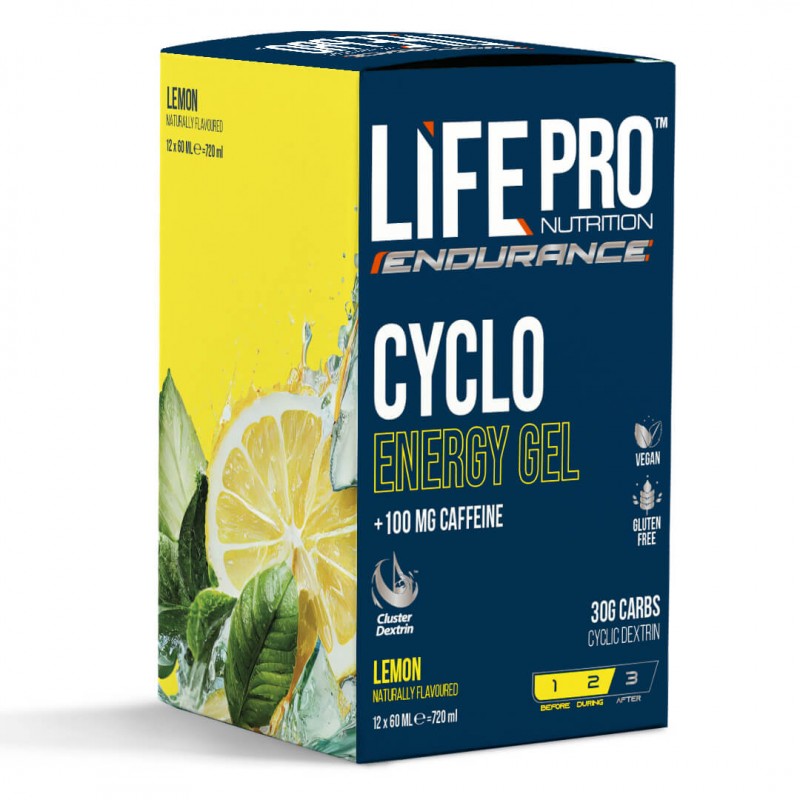 Life Pro Endurance Cyclo Energy Gel Caffeine 12X60Ml