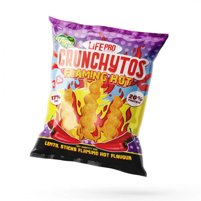 Life Pro Fit Food Crunchytos 20% Protein Vegan 60g