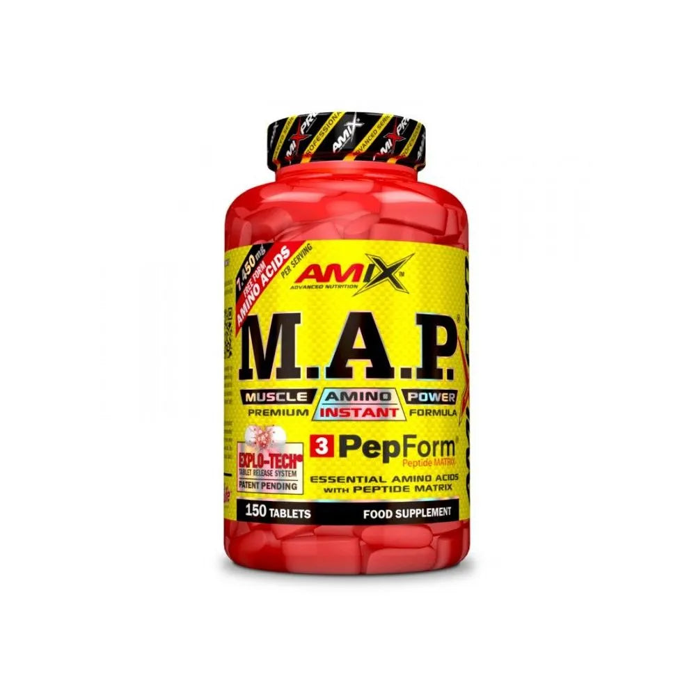 Aminoácidos MAP Muscle Amino Power 150 Tablets