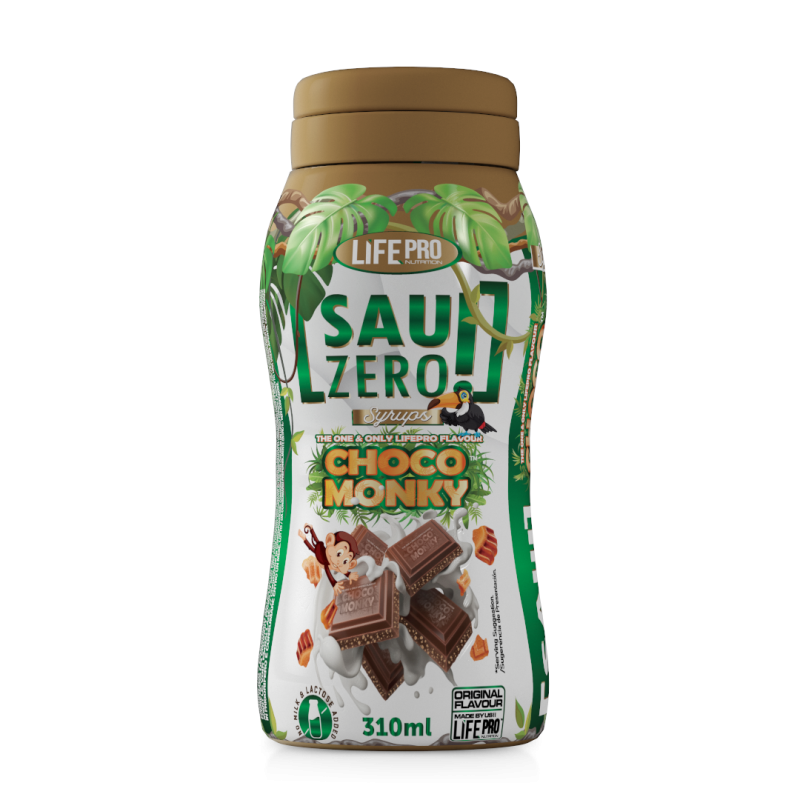 Sauzero Zero Calories Choco Monky 310ml