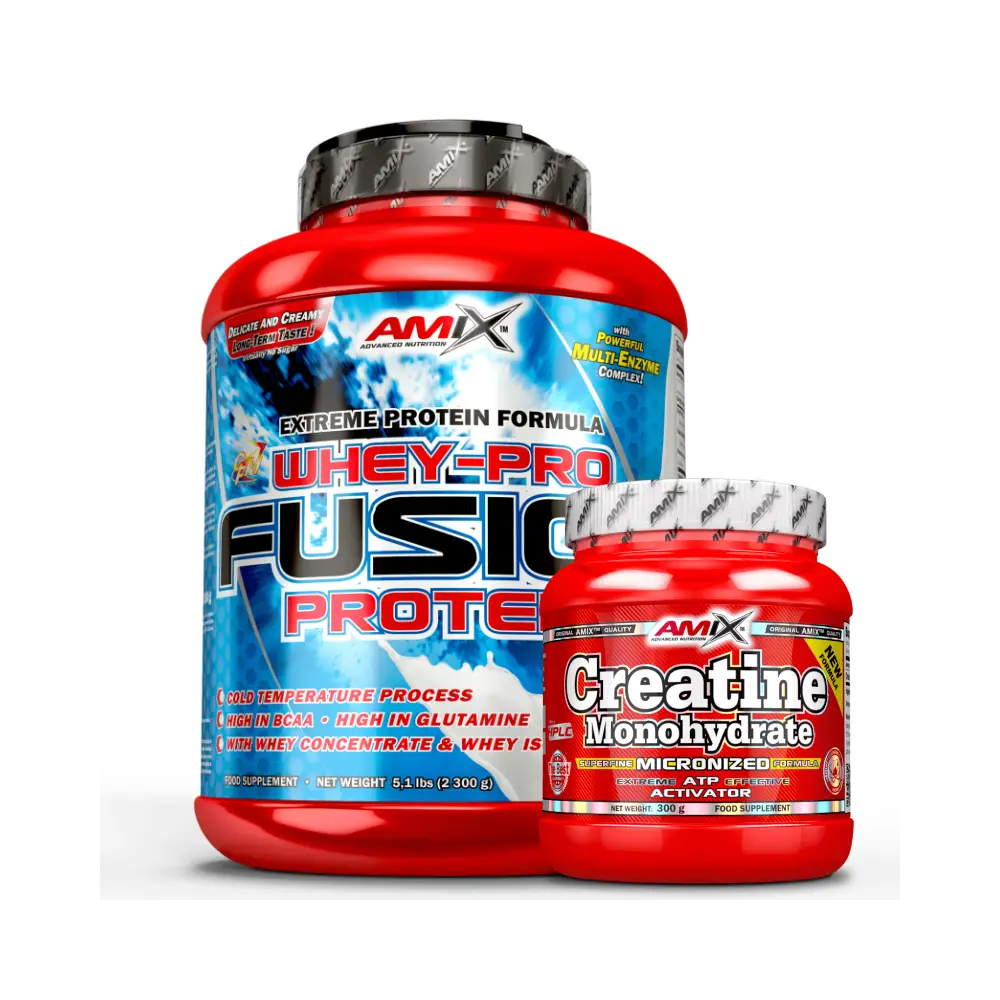 Whey-Pro Fusion Protein 2,3kg + Creatina 300 gr